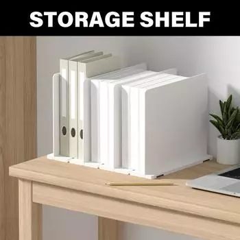 Многоцелевые регулируемые прочные пластиковые разделители полок, аксессуар для организации шкафа, прозрачный разделитель для хранения A белый