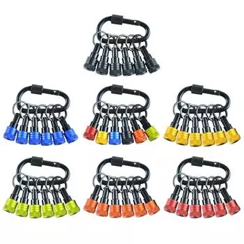 Многоцелевые шестигранные хвостовики 1/4 дюйма, держатели для отверток, наборы органайзеров для торцевых головок, простое использование для механиков и энтузиастов золотой