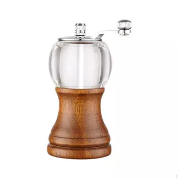 Многоцелевые соли и измельчение, деревянные кухонные инструменты, мельница для перца в бутылках для приправ Brown