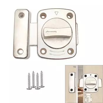 Многоцелевые защелки для раздвижных дверей, болтовые замки для дома и офиса, безопасность, ежедневное использование, прочный сплав S