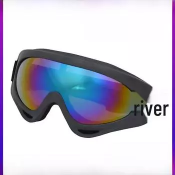 Многоцелевые защитные очки X400: Новый цвет, однослойный, защита от брызг, для катания на лыжах и мотоциклах