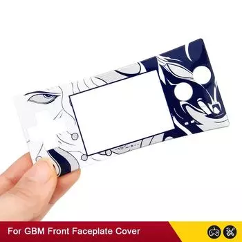 Многоцветная НОВАЯ лицевая панель, сменная передняя крышка, корпус, чехол для Nintendo Game Boy Micro для консоли GBM, аксессуары