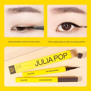 Многоцветная подводка для глаз, не размазывающаяся подводка для глаз, долговечный водонепроницаемый быстросохнущий карандаш для глаз