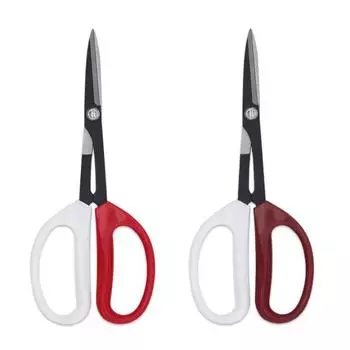 Многоцветная сращивающая ручка из полипропилена с лезвием из нержавеющей стали для одежды, ножницы для ткани, бытовые инструменты для прививки фруктовых деревьев, садовые ножницы красный