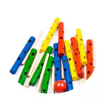 Многоцветные классические игрушки для взрослых с интеллектом, деревянные игрушки-головоломки Kong Mingsuo