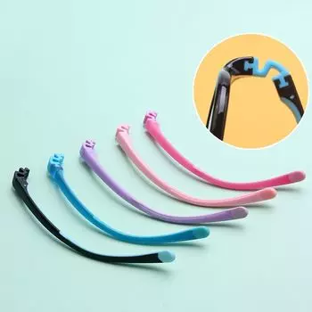 Многоцветные противоскользящие детские очки, сменная оправа для ног, аксессуары для очков