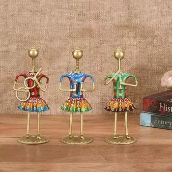 Многоцветный элегантный домашний декор Музыкант, играющий на инструменте, идол, настольный декор