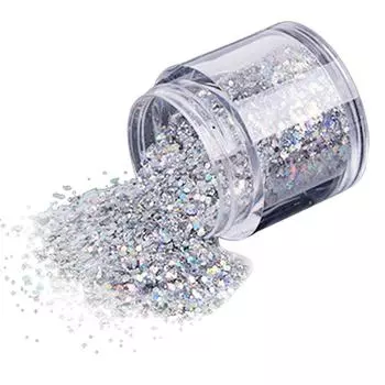 Многоцветный блеск для ногтей для маникюра в бутылках, разноцветные блестки/цветной/04#0,6 мм One Size
