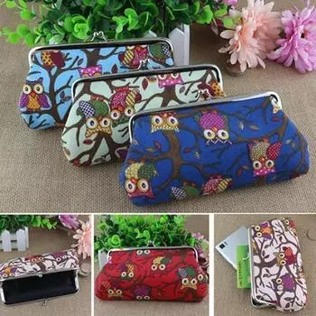 Многоцветный дизайн совы, мужские и женские новинки, кошельки для монет, ретро-кошелек для денег