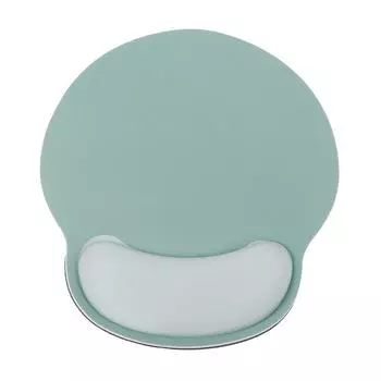 Многоцветный коврик для мыши, защитный коврик для запястья для женщин и мужчин, защитный коврик для мыши, поддержка запястья, компьютерный силиконовый коврик для мыши красный