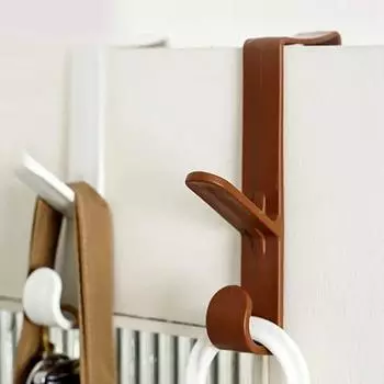 Многоцветный крючок для дверцы шкафа Пластиковый крючок для полотенец Многоцелевые двери Стеллажи для хранения Общежитие