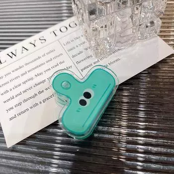 Многоцветный милый акриловый зажим для лица, планировщик, зажим для бумаги, декоративный зажим