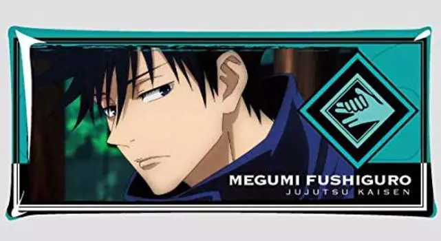 Многоцветный прозрачный футляр размера L для дзюдзюцу Кайсен 02 Мэгуми Фусигуро, том 2