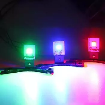 Многоцветный светодиодный фара Halo для мотоцикла с прожектором, белая линза проектора, фара с двумя ангельскими глазками, циклон