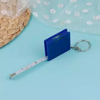 Многофункциональная 1M выдвижная линейка квадратная строительная линейка мини-рулетка брелок карманный сантиметр стальная рулетка чёрный