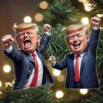 Многофункциональная акриловая подвеска для празднования рождественской елки с групповым фото, подвеска для автомобиля2D One Size