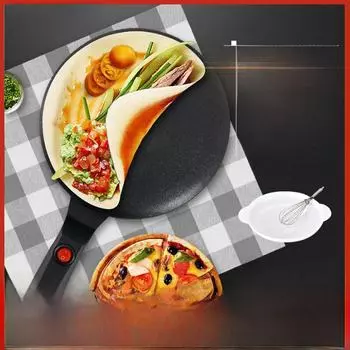 Многофункциональная электрическая блинница и спринг-роллы, односторонняя бытовая сковорода для блинов и мильфея. Baccarat Machine