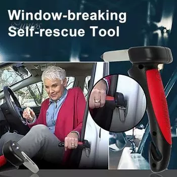 Многофункциональная автомобильная ручка, вспомогательная дверная ручка, удобная ручка, универсальная, простая установка, автомобильная трость, портативная ручка для поддержки автомобиля A