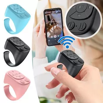 Многофункциональная Bluetooth-камера для селфи, Bluetooth-кольцо дистанционного управления, удобный пульт дистанционного управления One Size чёрный