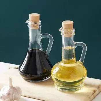 Многофункциональная бутылка для масляного уксуса, мини-корзины, контейнер для соуса, новая стеклянная бутылка для приправ