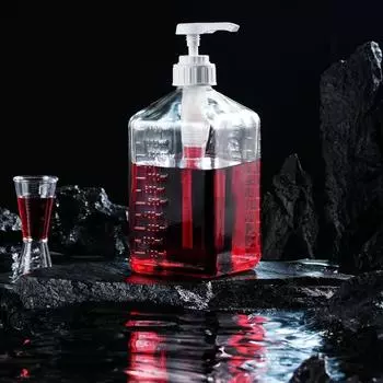 Многофункциональная бутылка-сжиматель для фруктозы Бутылка для количественного дозирования фруктозы для кухни 5cc-Plastic Bottle