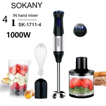 Многофункциональная бытовая электрическая взбивалка для яиц, фруктовая пищевая добавка, дробление, перемешивание, измельчение мяса и приготовление пищевых ингредиентов, кухонная техника