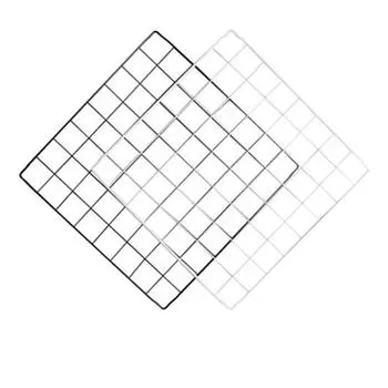 Многофункциональная черная металлическая сетка 35X35 см, комбинированная сетка для хранения, кубический шкаф «сделай сам», модульная полка, сетчатая полка из проволочной сетки