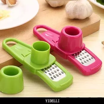 Многофункциональная чеснокодавка Креативная ручная чесночная толченая чесночница Чесночница-измельчитель Чесночница-давилка Кухонные гаджеты