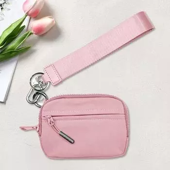 Многофункциональная дамская сумочка-кошелек со съемным карабином, гладкая застежка-молния, легкий сменный телефон, чехол для хранения помады, женский кошелек хаки