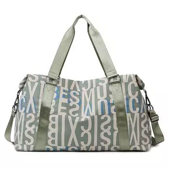 Многофункциональная дорожная сумка для занятий йогой и спортом с отделением для сухого/мокрого белья, большой вместимостью и возможностью транспортировки на тележке.