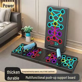 Многофункциональная доска для отжиманий для тренировки мышц живота и груди Trapezoidal-non-rubber handle