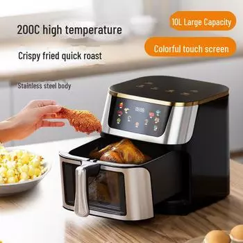 Многофункциональная фритюрница из нержавеющей стали большой емкости 110 В UK Standard 220V