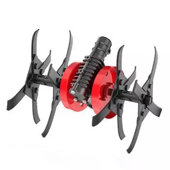 Многофункциональная газонокосилка, триммер для травы, аксессуар со сменными лезвиями, колесо для рыхления почвы/рытья траншей/прополки