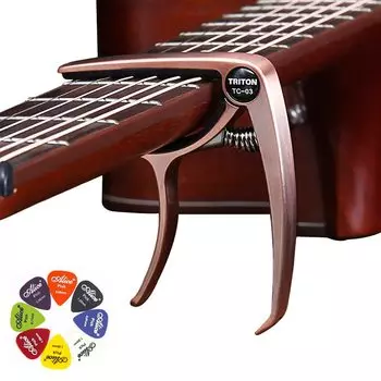 Многофункциональная гитара, цинк, ультрабыстрое снятие бриджевого штифта для 2, включает в себя каподастр U-NEST из фибровой ткани, каподастр One-Touch, сплав, легкий, сменный,