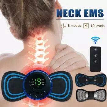 Многофункциональная интеллектуальная мини-массажная палочка, портативный массажер для шеи, массажная палочка для плеч и шеи, модель с зарядкой через USB 1 set