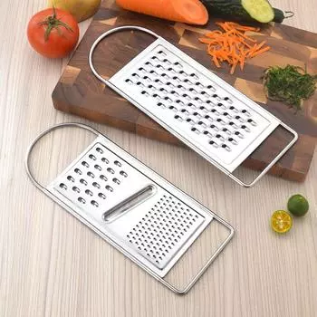 Многофункциональная измельчающая овощерезка из нержавеющей стали, кухонная измельчающая ломтерезка, бытовая щетка для чистки редиса и картофеля A