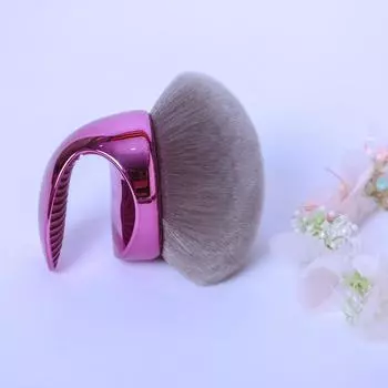 Многофункциональная кисть для шеи, большая, рыхлая, для пудры, кисть для румян, кисть для макияжа типа штампа с грибовидной головкой 1PCS