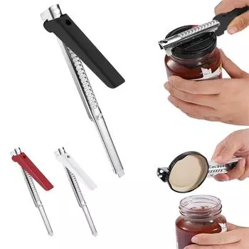 Многофункциональная консервная банка из нержавеющей стали с ручным открыванием One Size красный