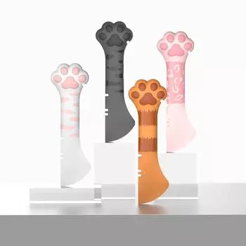 Многофункциональная консервная ложка для домашних животных, пластиковая открывалка для банок, совок для кормления щенков, кормушка для кошек и собак, лопата, посуда для домашних животных, аксессуары для домашних животных белый