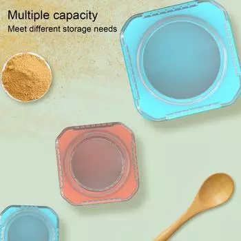 Многофункциональная коробка для рыболовных приманок с герметичной крышкой, прозрачная, водонепроницаемая, портативная, квадратная, большой емкости, для рыболовных принадлежностей на открытом воздухе, контейнер для приманки S синий