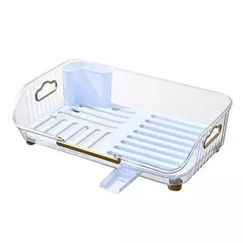 Многофункциональная кухонная полка для посуды, пластиковая кастрюля без бисфенола-А, тарелка, миска, держатель для слива, кастрюли, палочки для еды, полка для хранения ложек, органайзер для кухонных принадлежностей кофейный