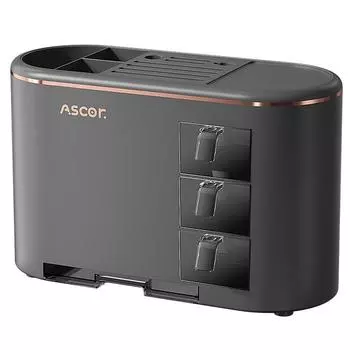 Многофункциональная кухонная стойка, бытовая стойка для хранения приправ, коробка для приправ, палочки для еды, держатель для ножей, нож чёрный