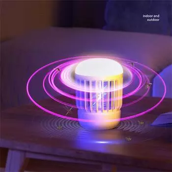 Многофункциональная лампа от комаров M9 для кемпинга, портативная уличная лампа от комаров, домашняя настольная лампа от комаров зелёный