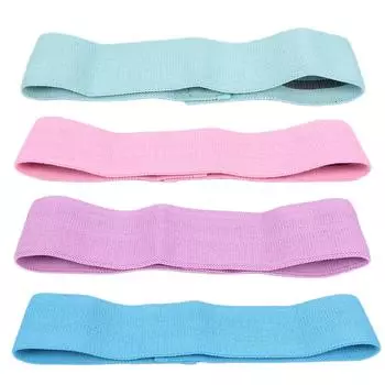 Многофункциональная лента сопротивления для упражнений, нескользящая, эластичная лента для фитнеса и растяжки Blue