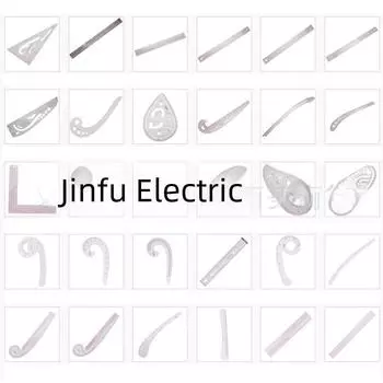Многофункциональная линейка для создания выкроек одежды: Швейный инструмент для точной резки по кривой 15 Curve board