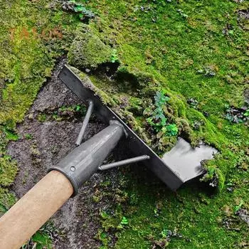 Многофункциональная лопата для чистки, острая плоская лопата, не включает в себя столб, сверхмощная садовая лопата, лопата для копания, обрезки газонов, удаления сорняков, свалки животных, фермерский дом 27cm