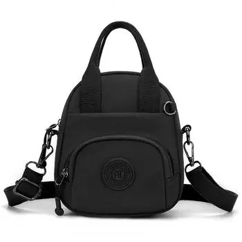 Многофункциональная маленькая сумка через плечо женская сумка для мобильного телефона сумка для матери чёрный