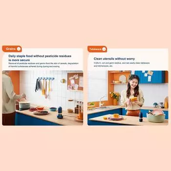 Многофункциональная машина для очистки фруктов и овощей, капсульный портативный автоматический очиститель-очиститель синий