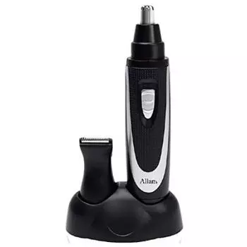 Многофункциональная машинка для стрижки волос в носу, на лице, ушах, на батарейках, для мужчин, для стрижки бороды, бакенбард, волос, лица, MEBM-58