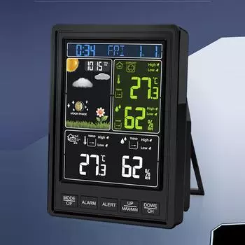 Многофункциональная метеостанция IndoorOutdoor беспроводной термометр температуры и влажности